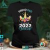 Proud Dad of a Class of 2022 Graduate Funny Senior 22 Retro T Shirt