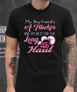 Proud Truck Drivers Girlfriend Wife Of A Trucker Clothes Pullover Hoodie