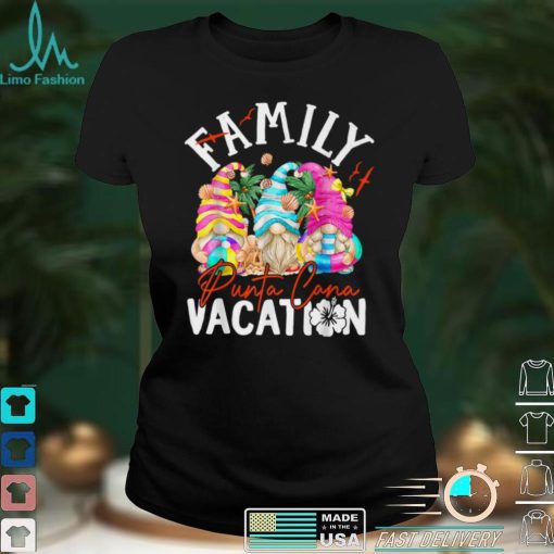 Punta Cana Dominican Gnome Matching Summer Vacation Family T Shirt