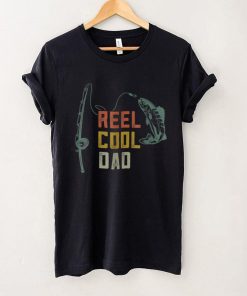 Reel Cool Dad Fishing Shirts, Funny Fathers Day Fisher Daddy T Shirt