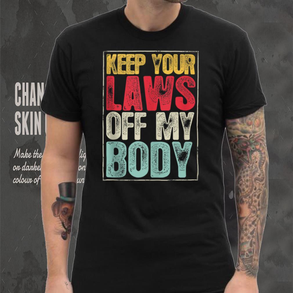 Retro Keep Your Laws Off My Body Pro Choice Feminist Tank Top