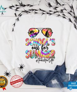 Retro Last Day Of School Schools Out For Summer Teacher Life T Shirt
