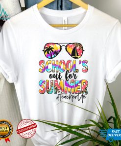 Retro Last Day Of School Schools Out For Summer Teacher Life T Shirt
