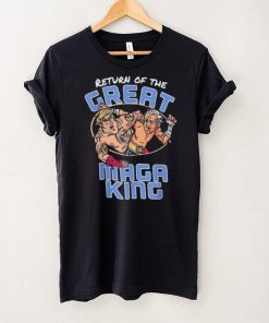 Return Of The Great Maga King Trump Vs Biden Fight T Shirt