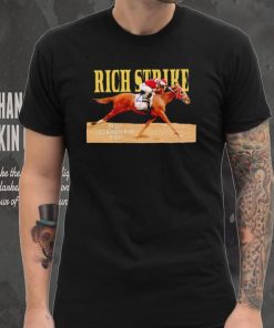 Rich Strike 80 to 1 2022 Kentucky Derby Winner New Design T Shirt