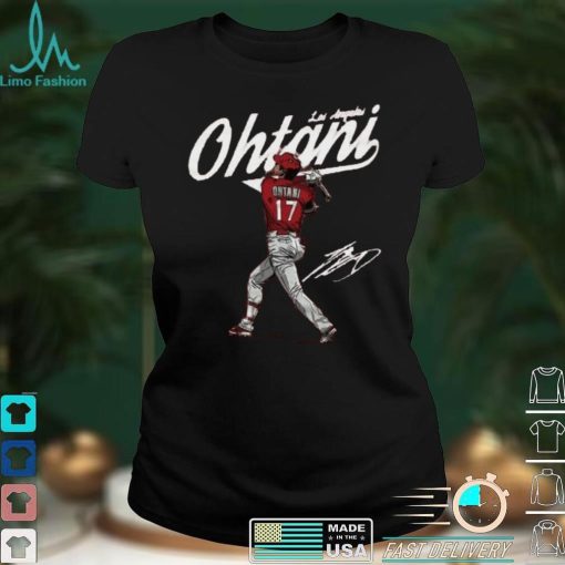 Shohei Ohtani MLB Los Angeles Angels Red T Shirts