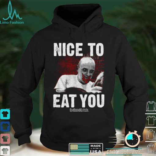 Silence of the Lambs Hannibal Nice to Eat You Mens T Shirt