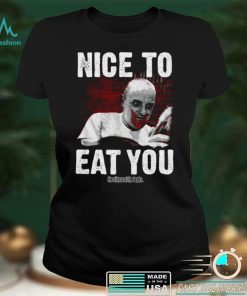 Silence of the Lambs Hannibal Nice to Eat You Mens T Shirt