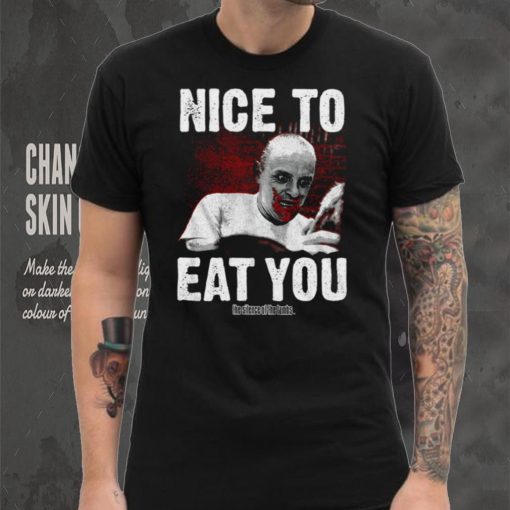Silence of the Lambs Hannibal Nice to Eat You Mens T Shirt