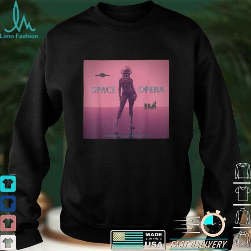 Space Opera Retro Cyberpunk Design Shirt