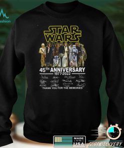 Star Wars 45 Year 1977 2022 Tshirt