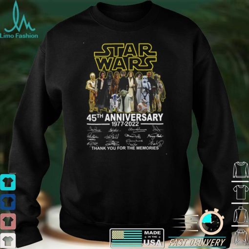 Star Wars 45 Year 1977 2022 Tshirt