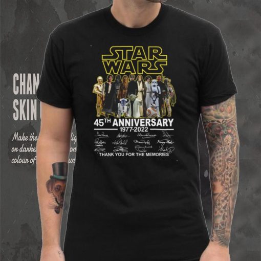 Star Wars 45 Year 1977 2022 Tshirt