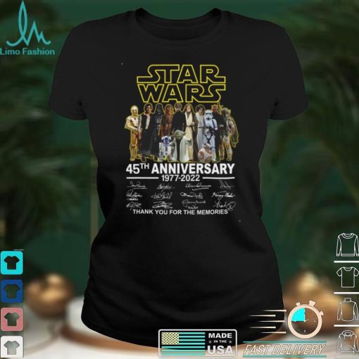 Star Wars 45 Year 1977 2022 Tshirt