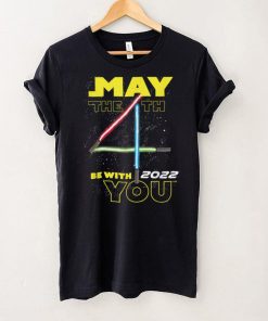 Star Wars Lightsabers May The 4th Be With You 2022 T Shirt