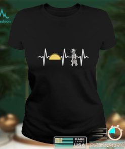Tacos Dalmatian Heartbeat Dog Lover T Shirt