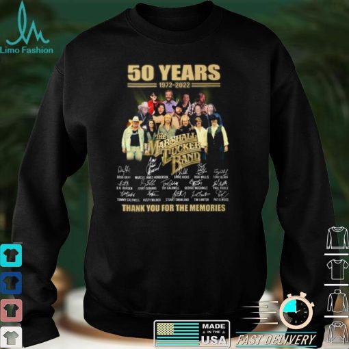 The Marshall Tucker Band 50 Year 1972 2022 tshirt