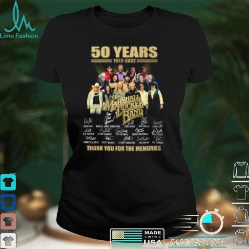 The Marshall Tucker Band 50 Year 1972 2022 tshirt