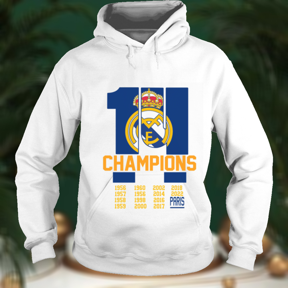 The Winners Of Champions League 2021 2022 Real Madrid T shirt