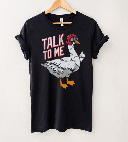 Top Gun Duck Talk To Me Goose Design Funny T Shirt