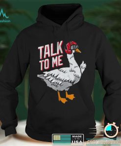 Top Gun Duck Talk To Me Goose Design Funny T Shirt