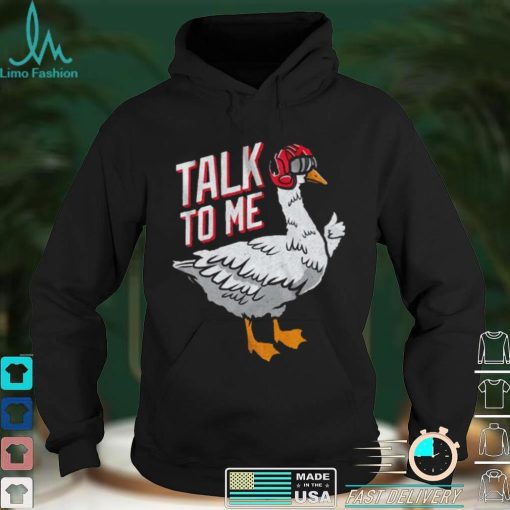 Top Gun Duck Talk To Me Goose Design Funny T Shirt