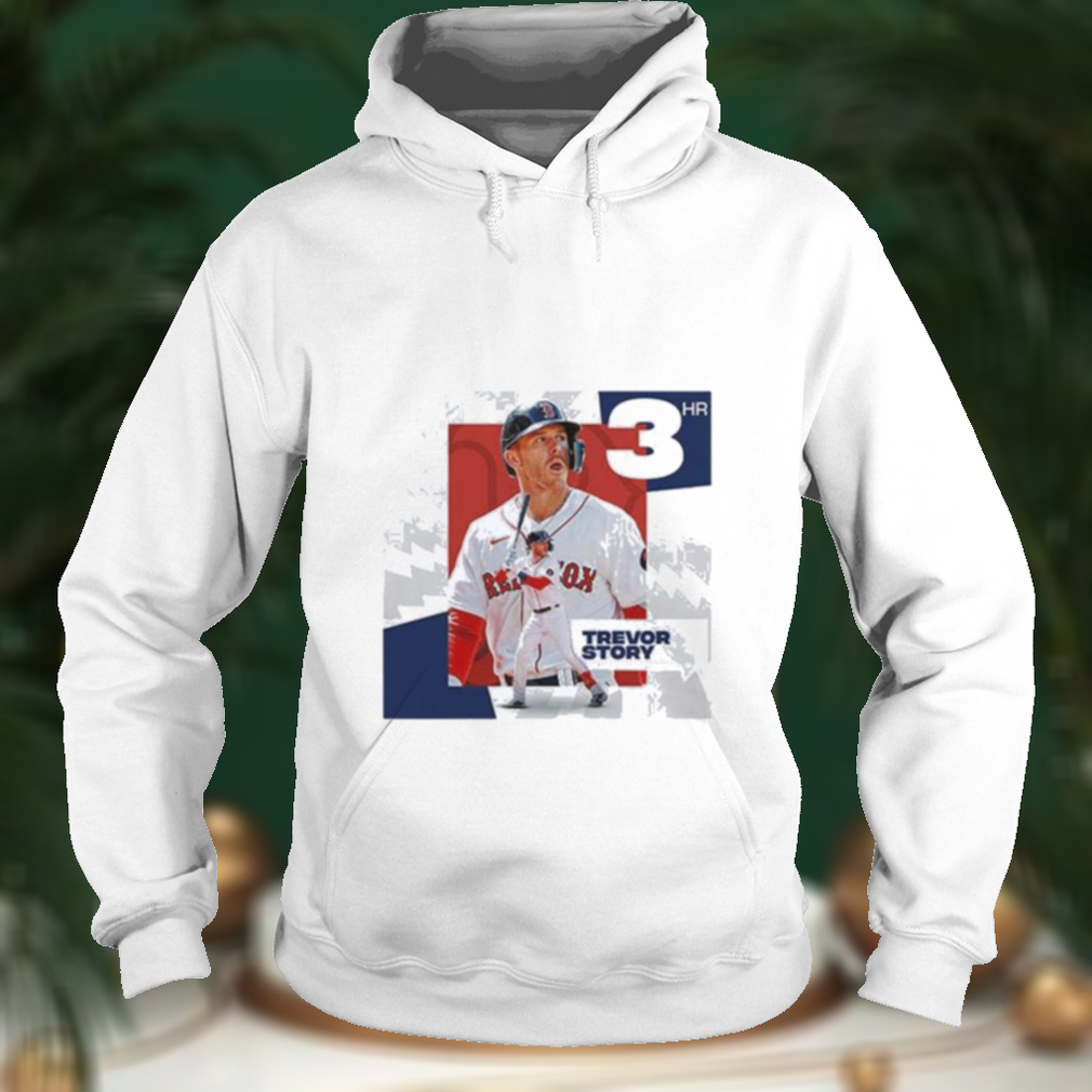 Trevor story 3hr Boston red sox mlb shirt