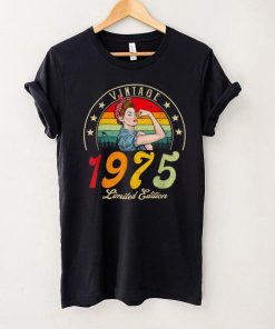 Vintage 1975 Limited Edition 1975 47th B day 47 Years Old T Shirt