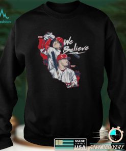 We Believe Los Angeles Shohei Ohtani And Mike Trout Logo T Shirt