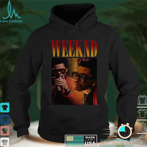 Weeknd The Singer Fans Shirts