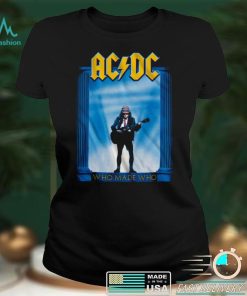 Who Made Who ACDC T Shirt