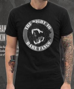 Wingedwolf94 Merch The Right To Bare Fangs TShirt