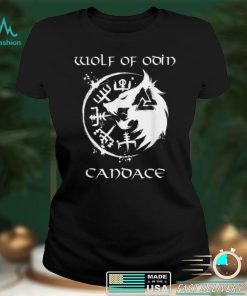 Wolf Of Odin Candace   Personalized T Shirt