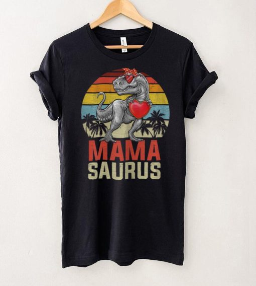 Womens Mamasaurus T Rex Dinosaur Mom Saurus Family Matching Women T Shirt