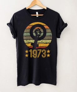 Women's Rights Pro Choice 1973 Women and Men Vintage T Shirt