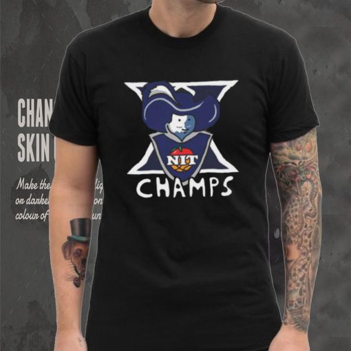 Xavier Musketeers 2022 Champions NIT Style Cartoon T Shirt