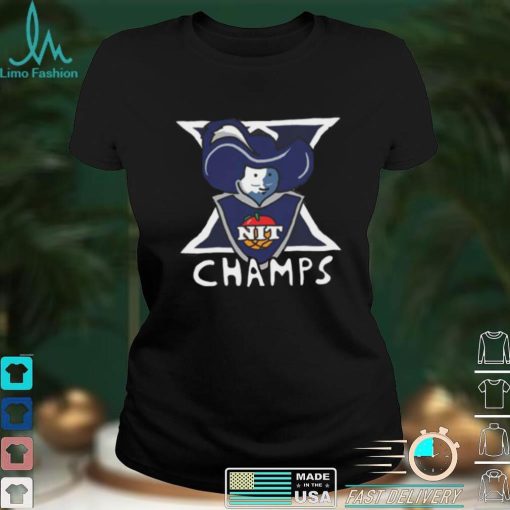 Xavier Musketeers 2022 Champions NIT Style Cartoon T Shirt