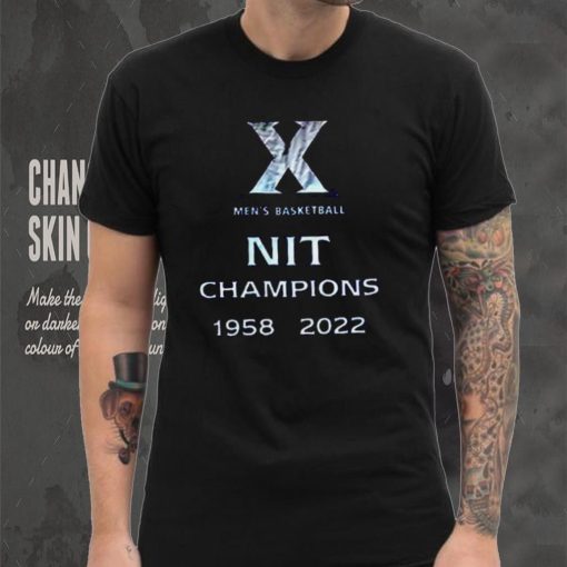 Xavier Musketeers Champions NIT 1958 2022 T Shirt