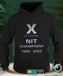 Xavier Musketeers Champions NIT 1958 2022 T Shirt