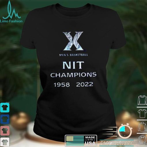 Xavier Musketeers Champions NIT 1958 2022 T Shirt