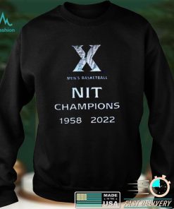 Xavier Musketeers Champions NIT 1958 2022 T Shirt