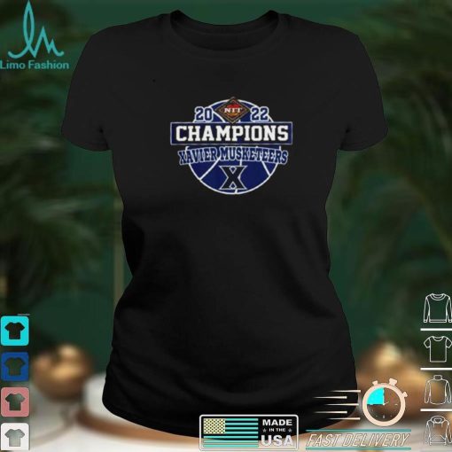 Xavier Musketeers Win 2022 NIT Championship NBA T Shirt