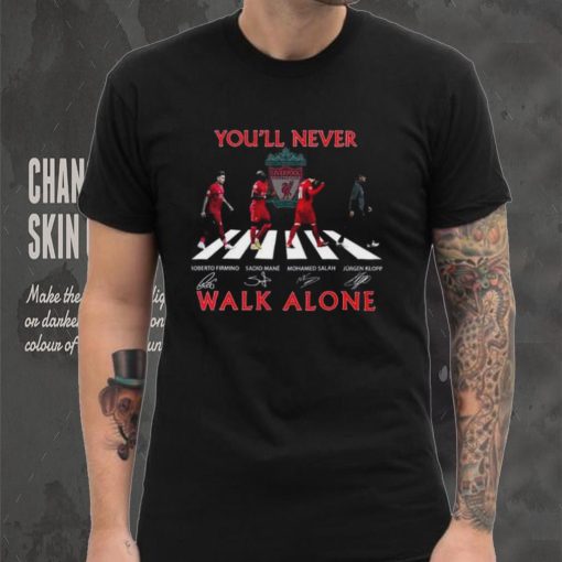 Youll Never Walk Alone Liverpool FC Signature T Shirt