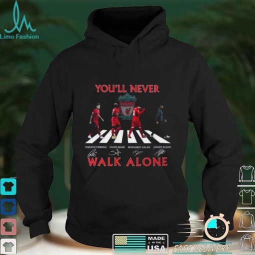 Youll Never Walk Alone Liverpool FC Signature T Shirt