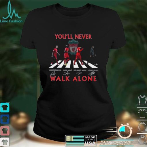 Youll Never Walk Alone Liverpool FC Signature T Shirt