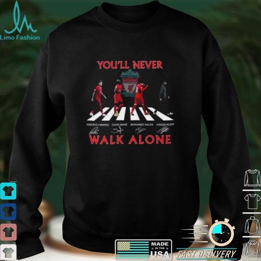 Youll Never Walk Alone Liverpool FC Signature T Shirt