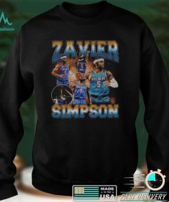 Zavier Simpson Vintage 90s Bootleg Shirt