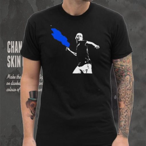 the toffee blues merch richarlison celebrating his winner r7 pyro tee shirt shirt den