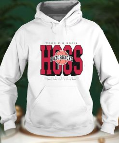 Arkansas Razorbacks Basketball Elite Hogs Wooo Pig Sooie Shirt
