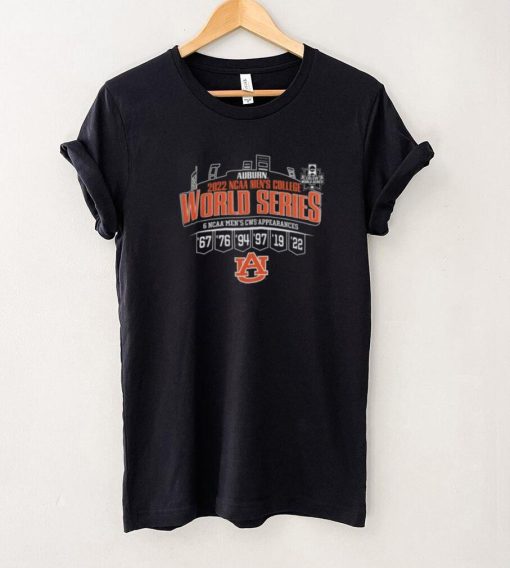 Auburn Tiger 2022 NCAA College World Series Appearances T Shirt